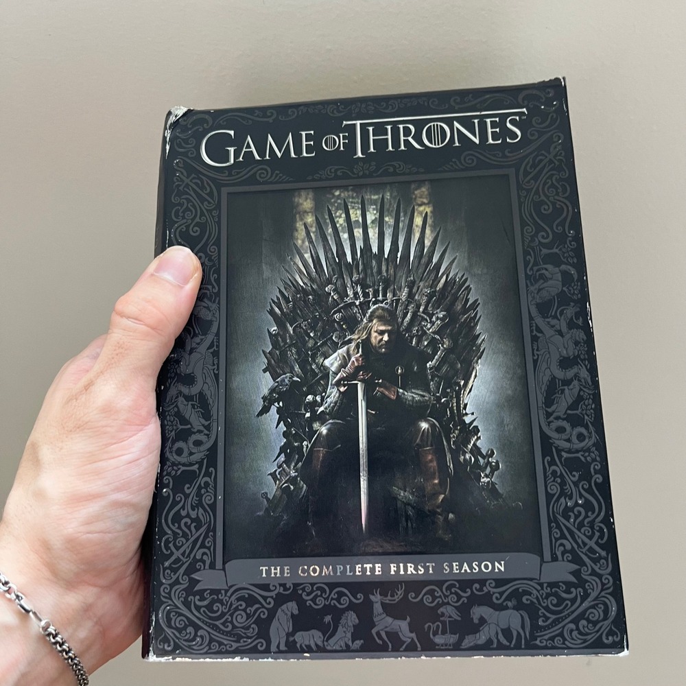 HBO Game of Thrones The Complete First Season 1 DVD Box Set Slipcase 5-Disc